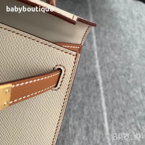 HSS Hermes kelly mini two tones, снимка 4 - Чанти - 49242394