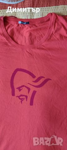 Norrona 29 cotton logo, снимка 3 - Тениски - 40764531