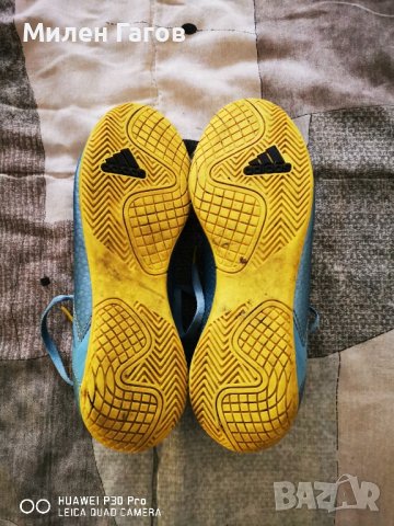 Детски футболни маратонки на Adidas, модел Leo Messi, номер 38 2/3, идеално запазени. , снимка 2 - Футбол - 43449476