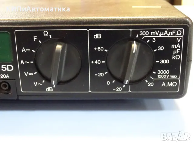 цифров мултиметър BBC Goerz Metrawatt MA 5D digital multimeter, снимка 3 - Други машини и части - 49737718