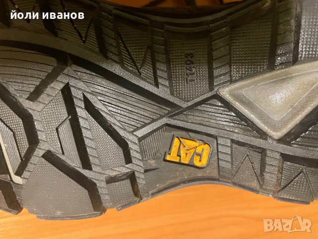 CAT-Катерпилар зимни кожени обувки 41 номер, снимка 14 - Ежедневни обувки - 43689518