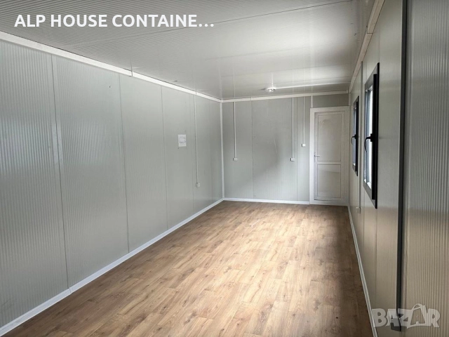 Жилищен контейнер с двускатен покрив 900х300 | Контейнер за живеене, Офис, Склад, Магазин, снимка 4 - Друго търговско оборудване - 52438846
