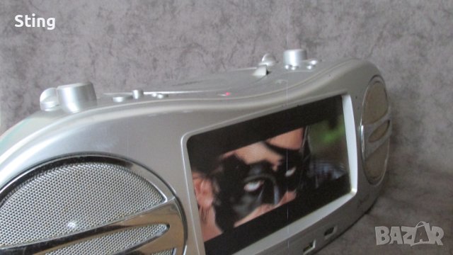 MPEG4/DVD , CD, MP3  Boombox  with 7 " Screen , Радиокасетофон, Отличен, снимка 5 - Радиокасетофони, транзистори - 43800836
