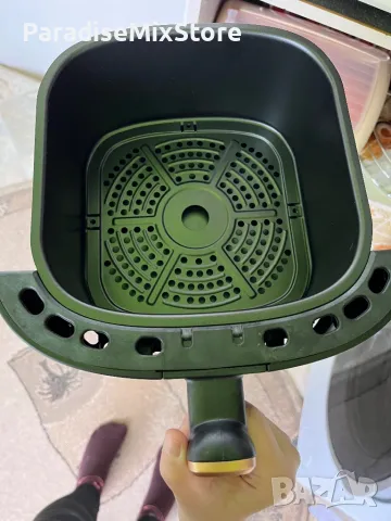 Airfryer Silver Crest S-18 2400 W 8 L капацитет на вместимост  8 предварително подготвени програмил , снимка 7 - Фритюрници - 49865318