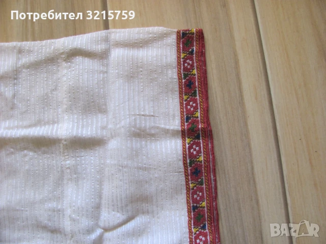 19 век риза за носия , копринен кенар , бродерия, снимка 5 - Антикварни и старинни предмети - 50928875