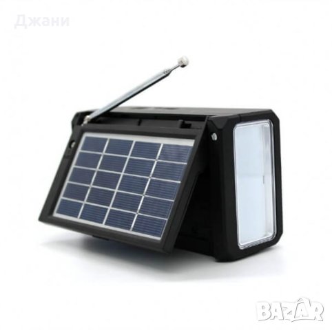 Соларно Радио- Bluetooth,USB,SD+LED Фенер, снимка 7 - Аудиосистеми - 28728460