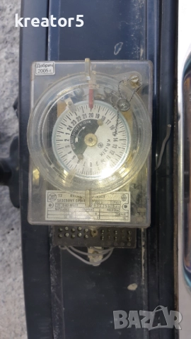 Часовник за Електромер чешки - Крижик