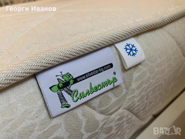 Твърд ортопедичен матрак с кокос, памук и вълна - 160х200х20см, снимка 3 - Спални и легла - 52407201