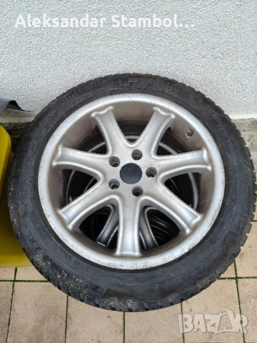 Зимни гуми с джанти 225/50/17, 5*108, снимка 2 - Гуми и джанти - 52055228
