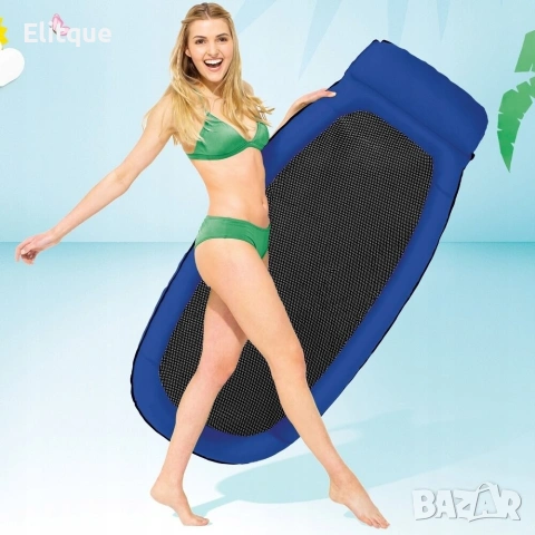 НАДУВАЕМ ДЮШЕК С МРЕЖА, снимка 2 - Надуваеми играчки - 53446151