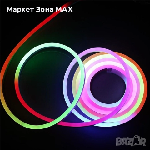 Водоустойчиво осветление, RGB 4.5 метра лента, снимка 11 - Лед осветление - 52863149