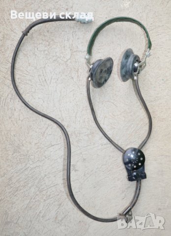 Слушалки за военна радиостанция Р-105, снимка 1 - Антикварни и старинни предмети - 43493275