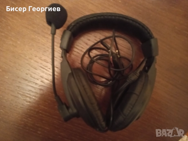Слушалки с микрофон за компютър