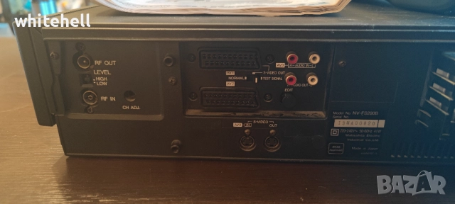 Panasonic NV-FS200 Hi-Fi Deck SVHS TBC, снимка 5 - Плейъри, домашно кино, прожектори - 51388246