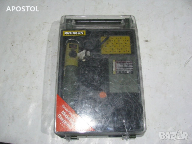 proxxon micromot 40e мини машинка за гравиране , снимка 3 - Куфари с инструменти - 52022050