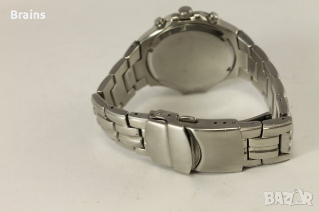 LASITA Chronograph Мъжки Стоманен Кварцов Часовник, снимка 7 - Мъжки - 38216934