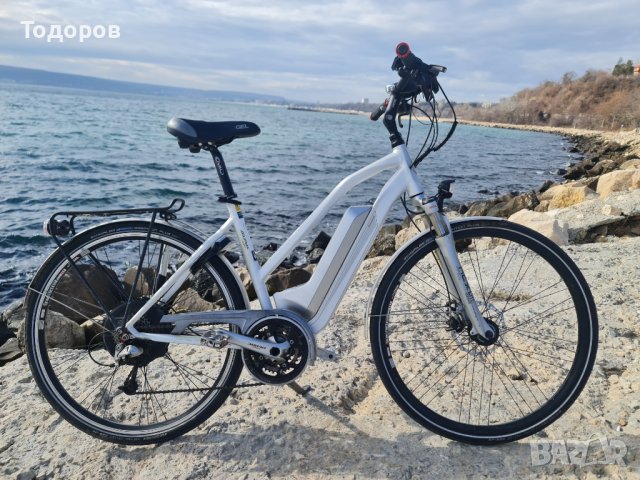 Марков немски електрически велосипед Diamant Zouma + Sport Ubari SUPERDELUXE+ с Bionx задвижване, снимка 3 - Велосипеди - 43973535