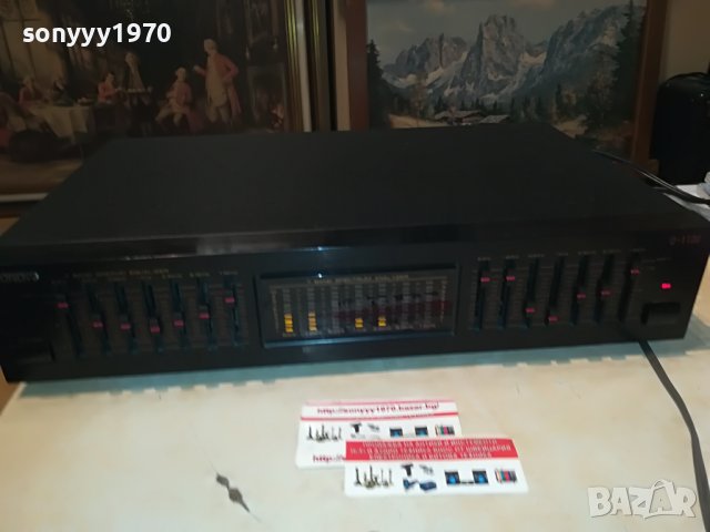 *📢soundwave q-1100 equalizer-swiss 0610221339, снимка 4 - Ресийвъри, усилватели, смесителни пултове - 38240548