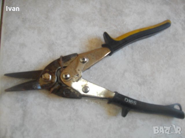 Права Немска Ножица За Рязане На Ламарина-Тел-Мрежа-Erdu Bessy D16S, снимка 2 - Други инструменти - 33290321