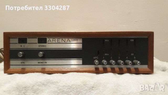 ARENA F214 FM tuner, снимка 5 - Ресийвъри, усилватели, смесителни пултове - 36921112
