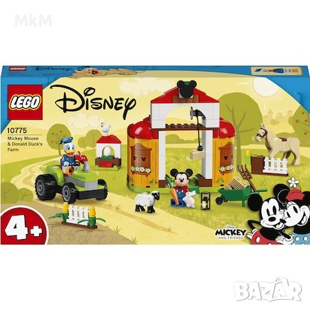 Lego LEGO Disney Mickey and Friends - Фермата на Mickey Mouse и Donald Duck 10775, 118 части