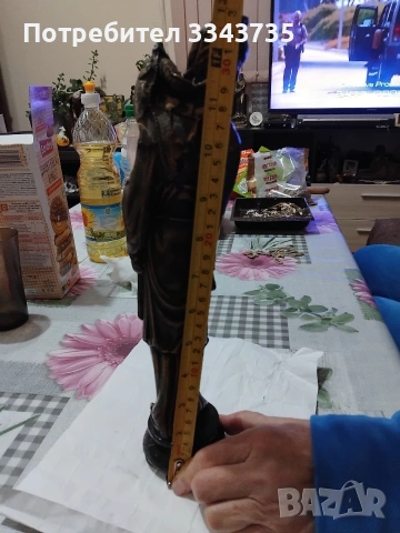 Китайска статуетка,изобразяваща рибар,често свързана с добър късмет., снимка 5 - Колекции - 53194359