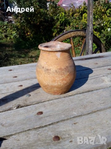 Старинно керамично гърне #4, снимка 4 - Антикварни и старинни предмети - 27182188