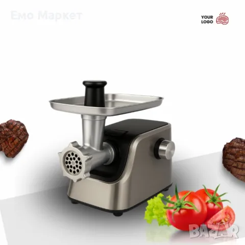 Месомелачка с приставка за домати и функция за вакуумиране Muhler