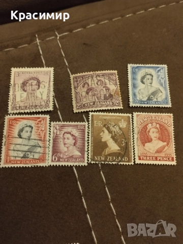 Нова Зеландия.Елизабет . пощенски марки 