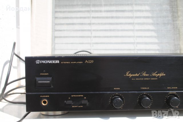 Pioneer A-229, снимка 3 - Ресийвъри, усилватели, смесителни пултове - 39987450