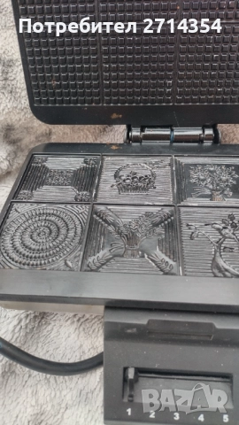 Уред за бисквити , снимка 7 - Гофретници - 52342331