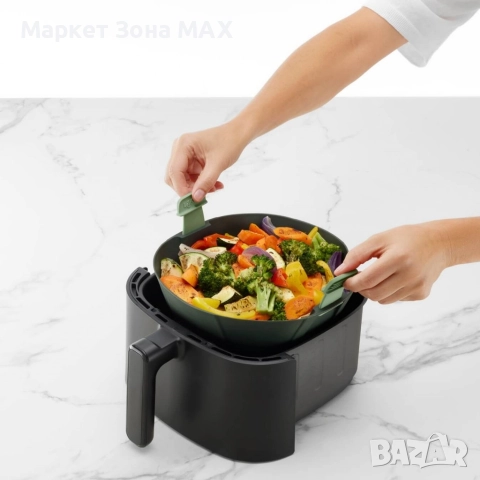 Кошничка за фритюрник с горещ въздух Lekue, оребрена, снимка 2 - Други - 52967815