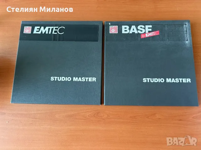 Нова лента BASF EMTEC  468 studio Master Analougue  1/4” 2400 ft on 10.5”върху метална ролка! 