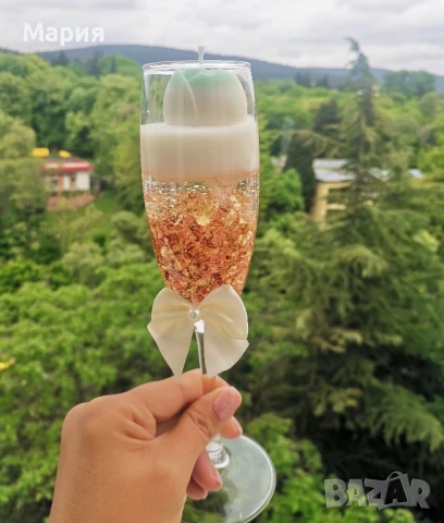 Свещи от гел восък , снимка 5 - Декорация за дома - 50470616