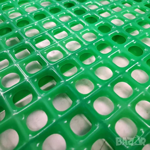 Пластмасови скари за зайци - комплект 10бр (59х59см) / Дъно за клетка, снимка 3 - За гризачи - 50789370