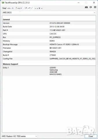 Видео карта AMD Radeon Sapphire HD 8470 2048MB GDDR3 64bit PCI-E, снимка 13 - Видеокарти - 47839741