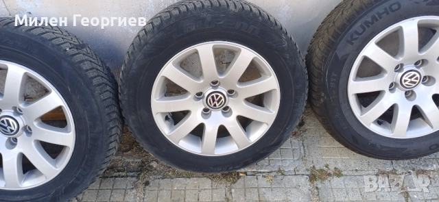 Джанти за vw 5x112 15цола, снимка 7 - Гуми и джанти - 52028706