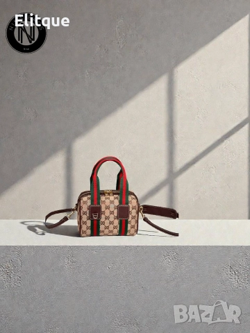 чанти GUCCİ Mini GG Handbag ↔️ 20 cm ↕️ 13 cm A качество , снимка 5 - Чанти - 52713020