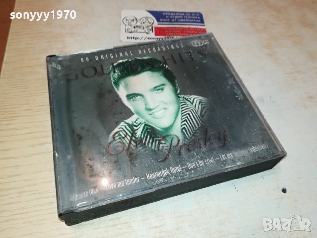 ELVIS PRESLEY X3CD GOLDEN HITS 2801241027, снимка 6 - Грамофонни плочи - 44011145