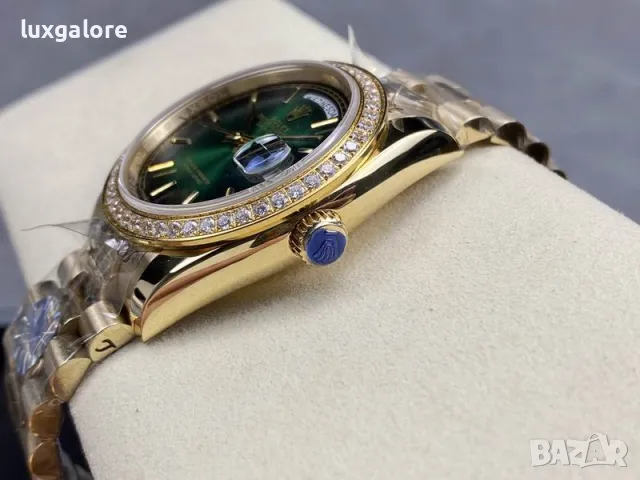 Дамски часовник Rolex Day-Date 36 с автоматичен механизъм, снимка 7 - Дамски - 47371631