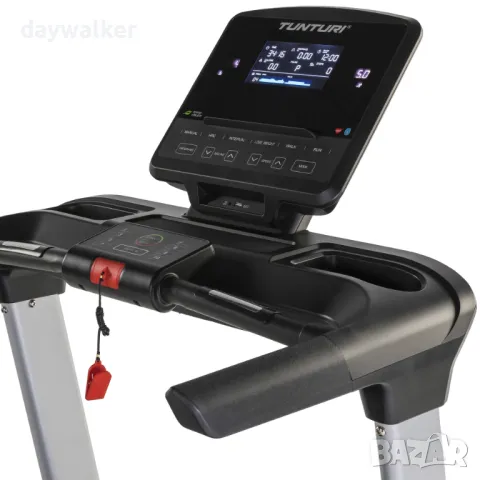 Бягаща пътека TUNTURI FitRun 90i Pro, Мотор 3.5 к.с., Скорост 0.8-20 км/ч, Bluetooth, снимка 7 - Фитнес уреди - 47869445