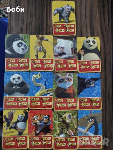 Карти Star Wars и Kung Fu Panda , снимка 4 - Игри и пъзели - 36686786
