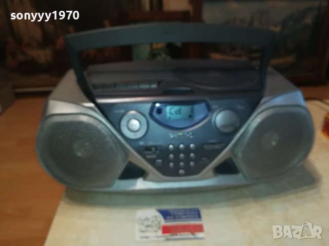 PHILIPS AZ1505/00-ВНОС SWISS 0401241648, снимка 6 - Радиокасетофони, транзистори - 43658427