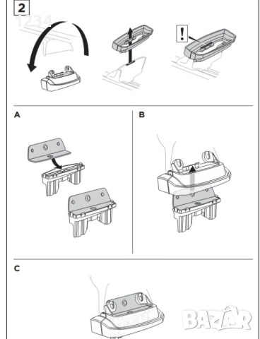Багажник напречни греди THULE рейки за BMW 1, 2, 3, 4, 6 серия, снимка 8 - Аксесоари и консумативи - 51641223