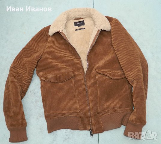 ЯКЕ ОТ РИПСЕНО КАДИФЕ PULL & BEAR   размер М , снимка 7 - Якета - 35407103