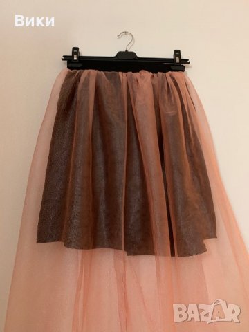 Пола тюл пачка висока талия дълга пола, снимка 4 - Поли - 27343831