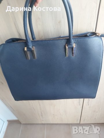 Дамска чанта синя, снимка 4 - Чанти - 43812762