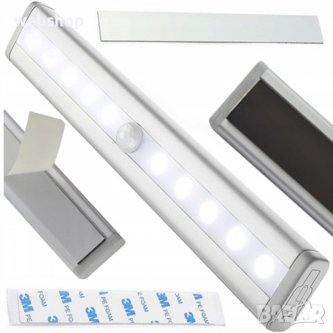 Практична LED лампа за осветление на шкаф, плот и други повърхности, снимка 1 - Други - 40204453