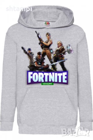 Детски Суитчър/Суитшърт Fortnite 6,Фортнайт,Игра,Подарък,Изненада,Забавление,Рожден Ден, снимка 2 - Детски анцузи и суичери - 38318948
