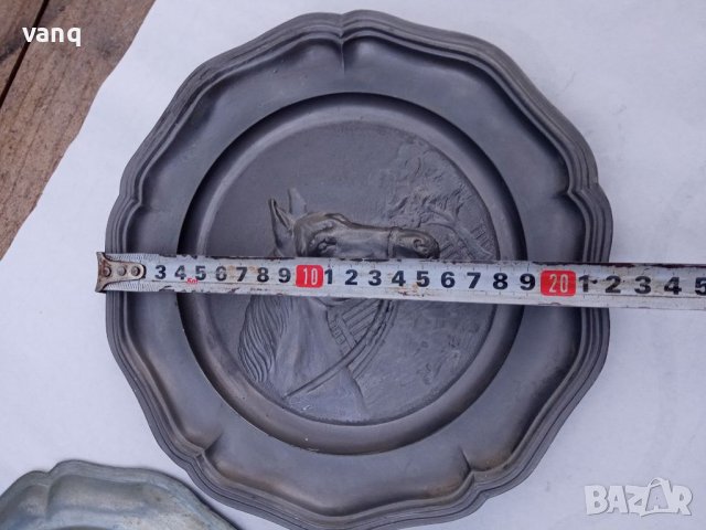 Немски чинии за стена с ловни мотиви, снимка 7 - Антикварни и старинни предмети - 38374564
